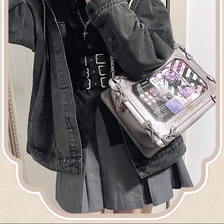 Kawaii Itabag Shoulder Bag Vintage Square Commuter Itabag 37054:545986 37054:545986