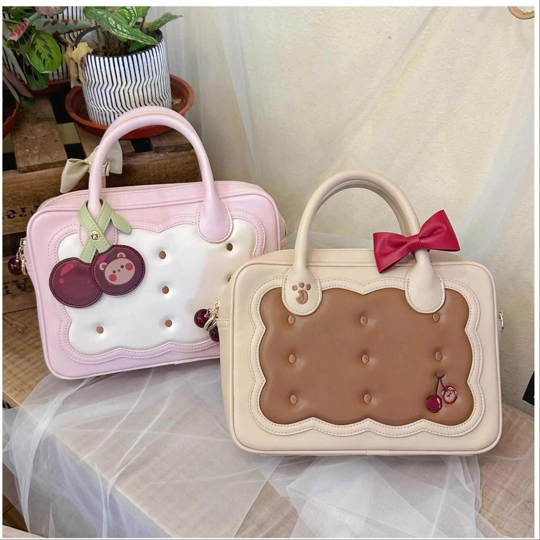 Cute Bow Bag Cherry Bear Cookie Crossbody Itabag 21908:366928 21908:366928