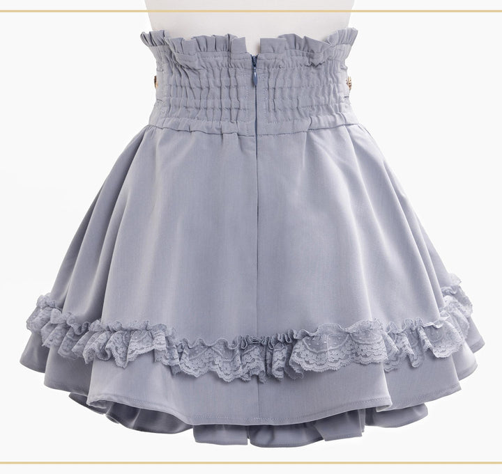 Jirai Kei High Waist Skirt, Built-in Safety Shorts 45720:860460