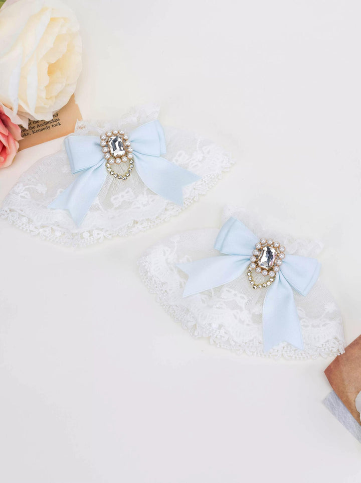 Jirai Kei 3-Layer Lace Bow Lolita J-Fashion Bracelet 21566:563066