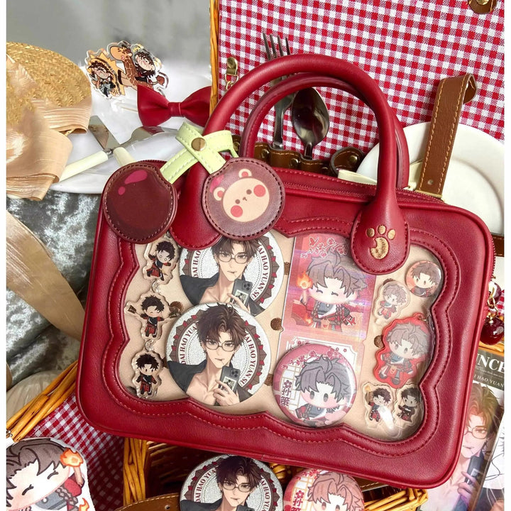 Cute Bow Bag Cherry Bear Cookie Crossbody Itabag 21908:366940 21908:366940