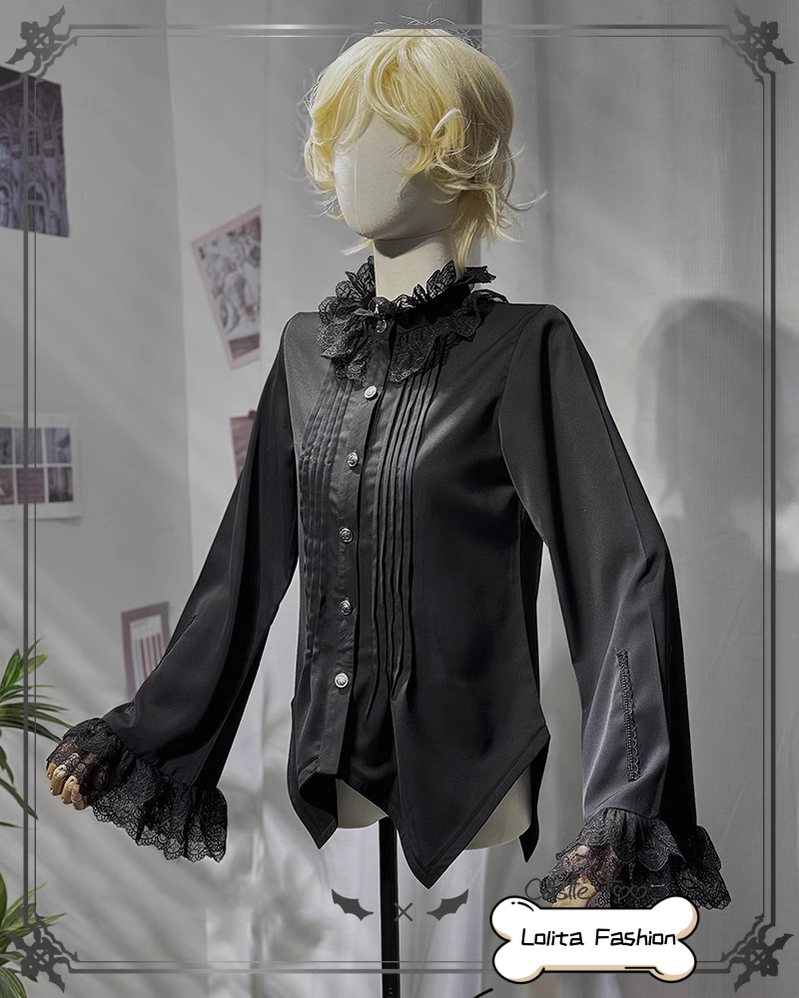 Ouji Lolita Outfit Prince Set Coat Shirt Pants 39364:629822