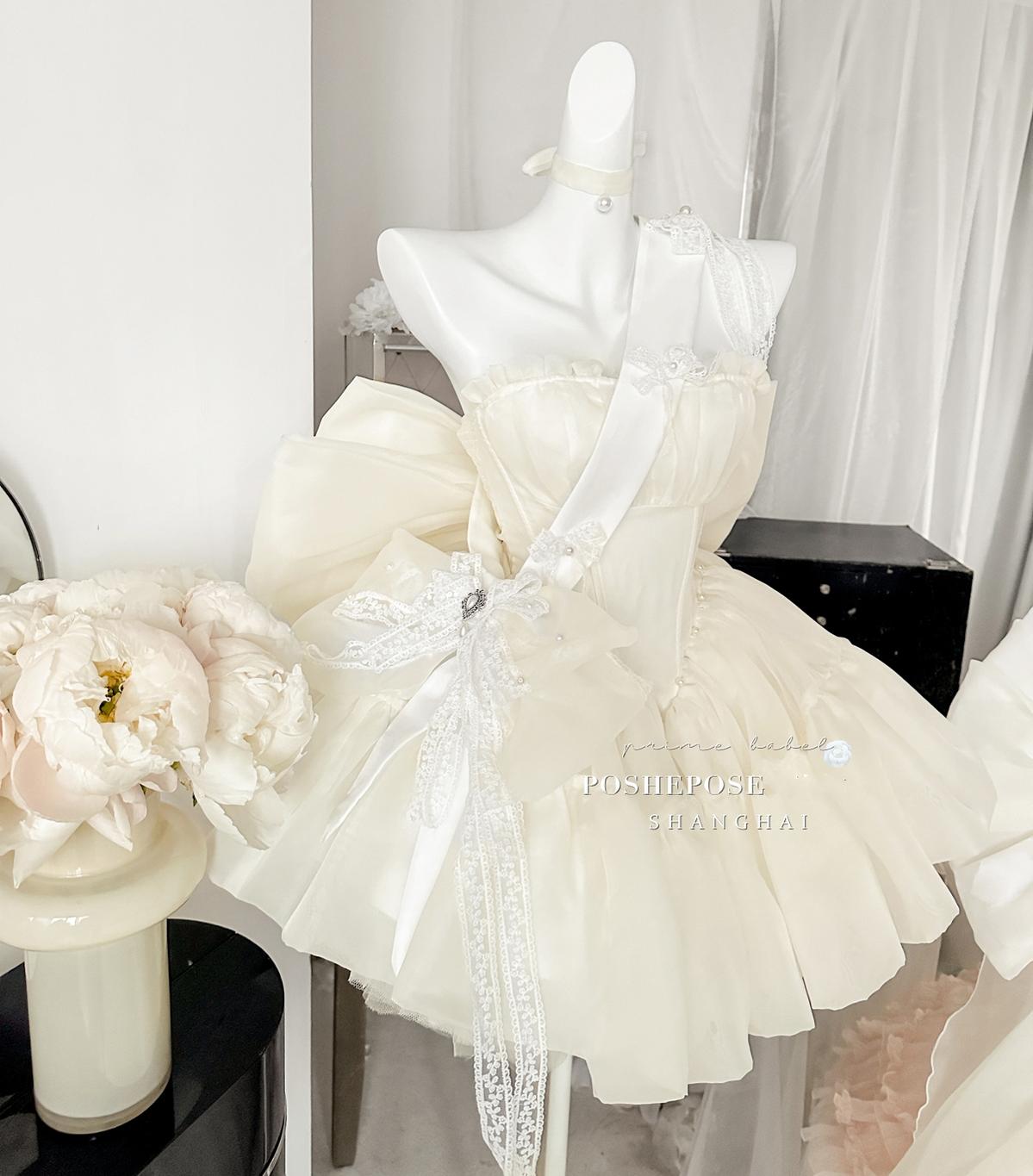 Lolita Dress Corset Dress Princess Vibe Dress Macaron Dress 36382:541746