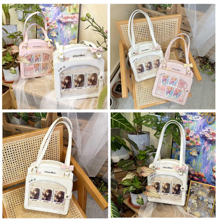 Kawaii Itbag Plaid Girl Large Capacity Handbag 33788:486034