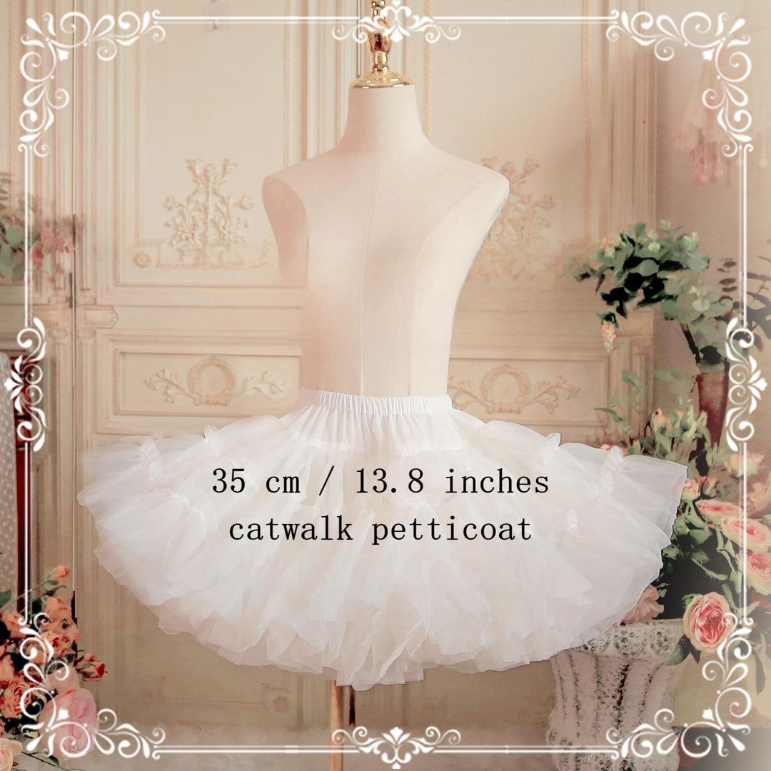 Lolita Petticoat 35CM Soft Organza Violent A-line Petticoat 41004:684710