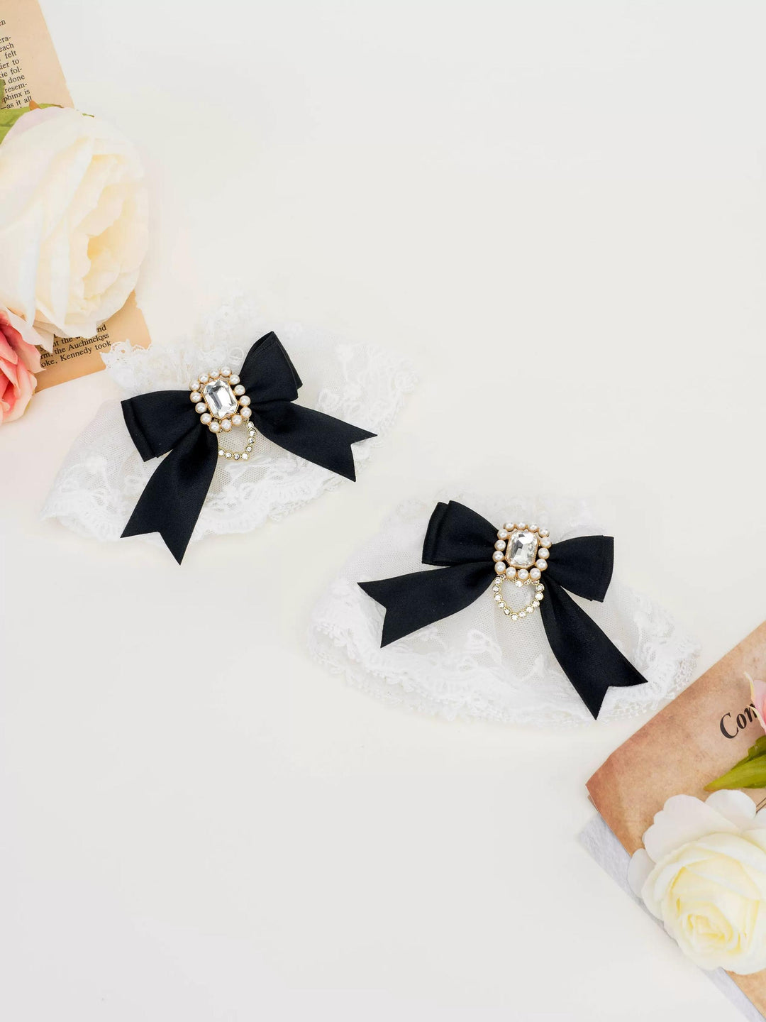 Jirai Kei 3-Layer Lace Bow Lolita J-Fashion Bracelet 21566:563064