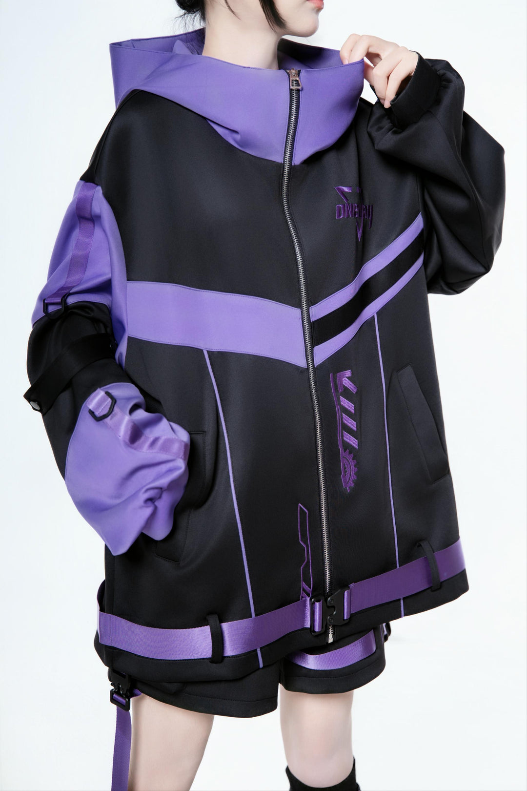 Plus Size Tenshi Kaiwai Outfit, Jacket and Shorts (L M) 44120:796920