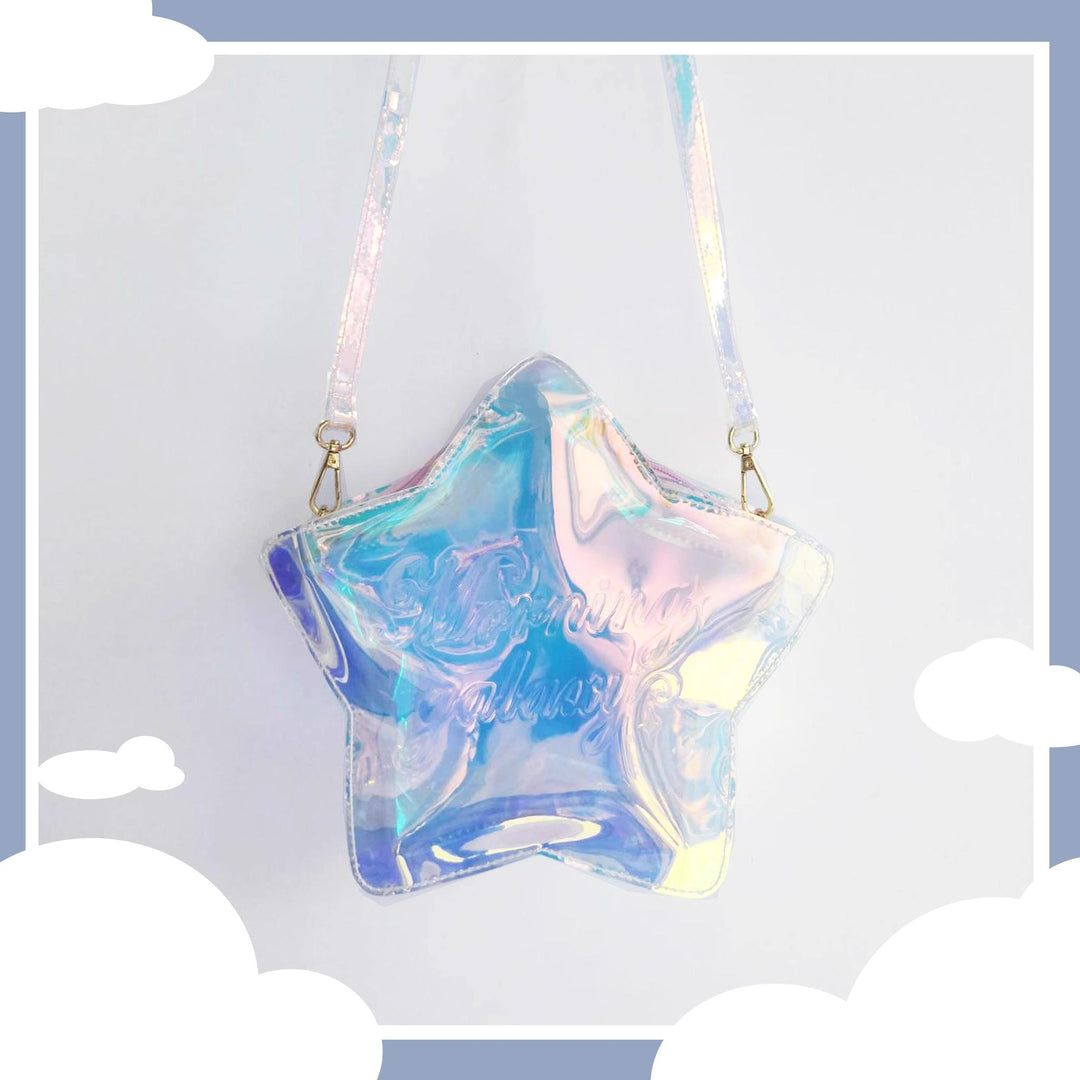 Lolita Crossbody Ita Bag Star Cloud Woman Bag Laser Sweet Bag (Star) 21904:366844 (Star) 21904:366844