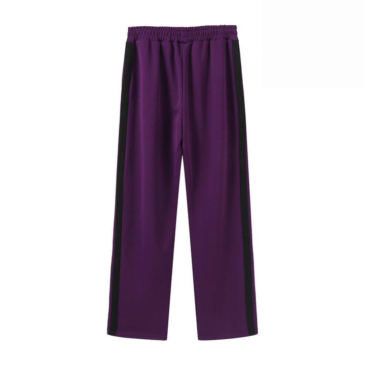 Purple Jersey Pants & Shorts, Full Elastic Waist (Purple) 44859:826792