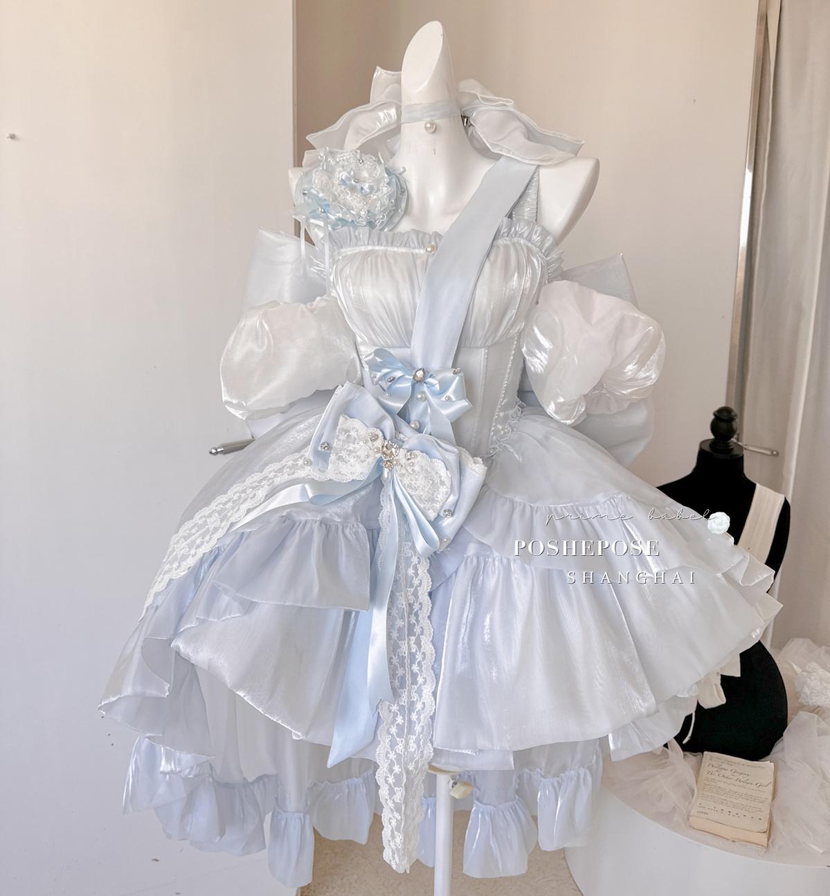 Lolita Dress Corset Dress Princess Vibe Dress Macaron Dress (F L M S XS) 36382:541802