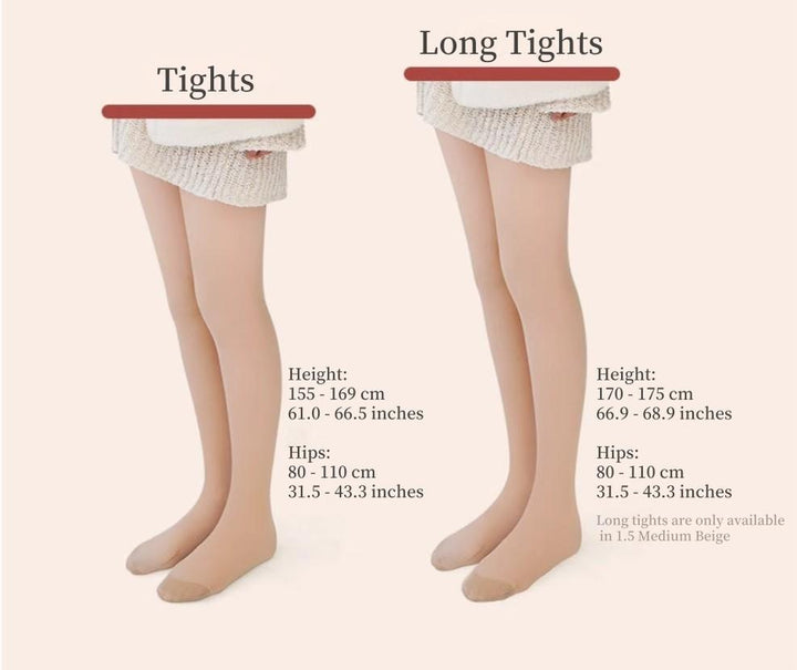 Beige Socks Velvet Stirrup Tights for Autumn and Winter 40030:649588