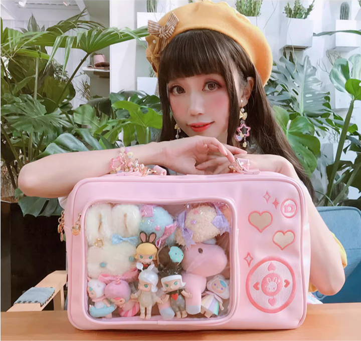 Lolita Ita Bag Kawaii Camera Shaped Shoulder Ita Bag 35774:543606