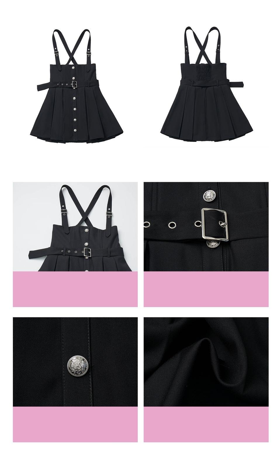 JK Uniform Striped Blazer, Blouse and Pleated Skirt 44171:800210