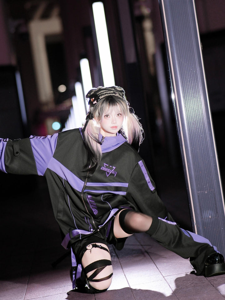 Plus Size Tenshi Kaiwai Outfit, Jacket and Shorts 44120:796977