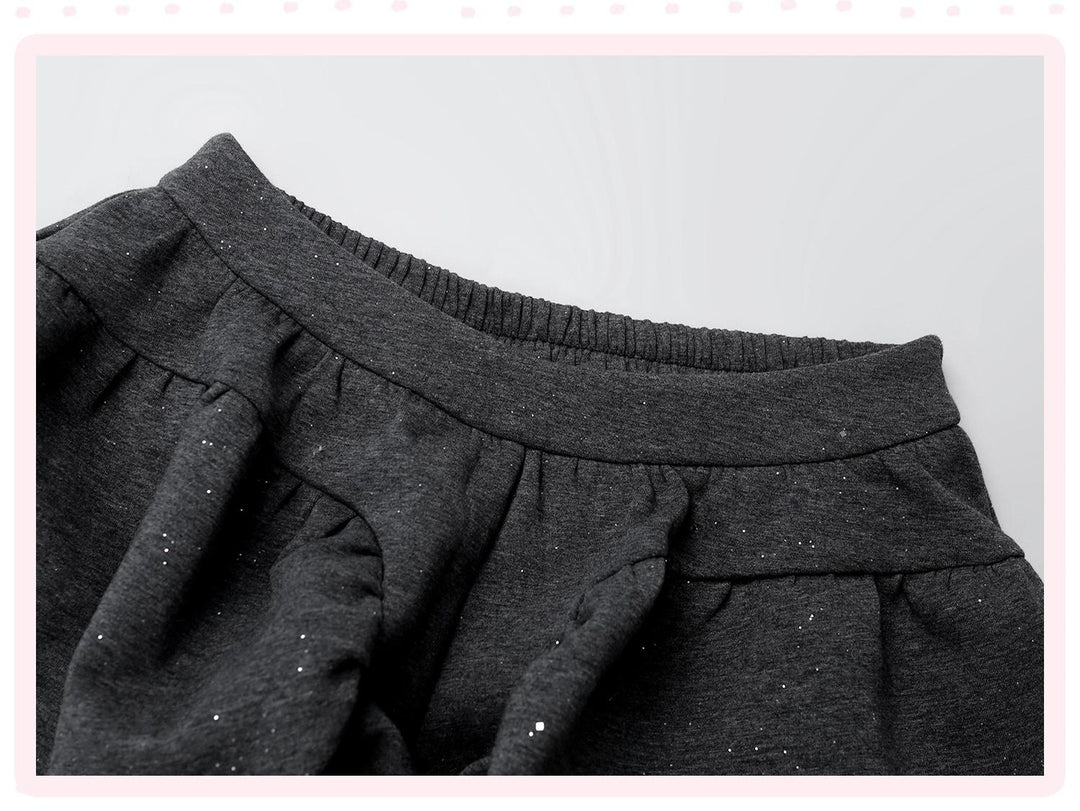 Shiny Hooded Jacket Outfit, Ear Accents 44079:796082