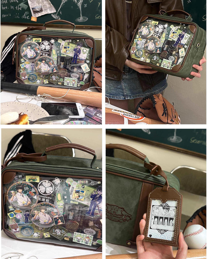 Kawaii Itabag Crossbody Shoulder Bag Vintage Square Bag 35278:491792 35278:491792