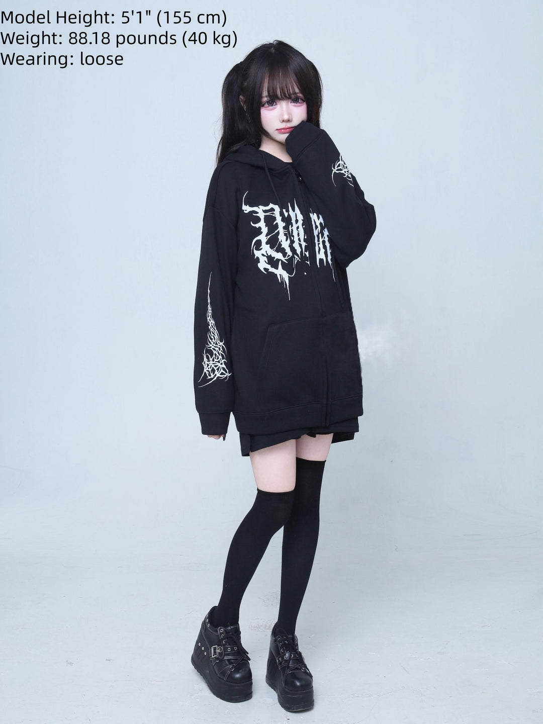 Subculture Hooded Coat, Fleeced Linig 44522:812977