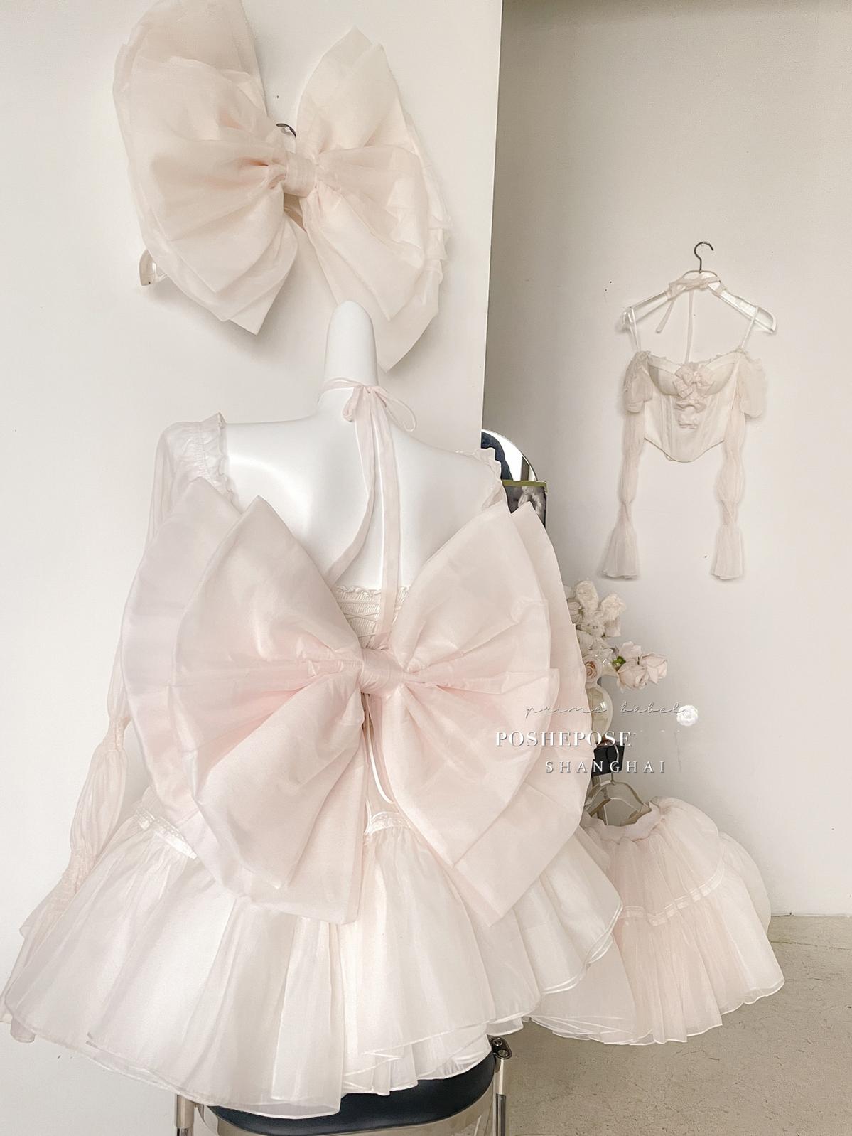 Pink Lolita Dress Corset Dress Princess Dress 36384:540798 36384:540798