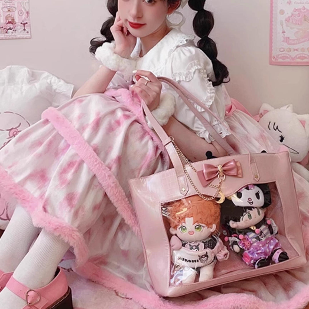 Kawaii Ita Bag Large Capacity Star Moon Shoulder Bag 40128:655446