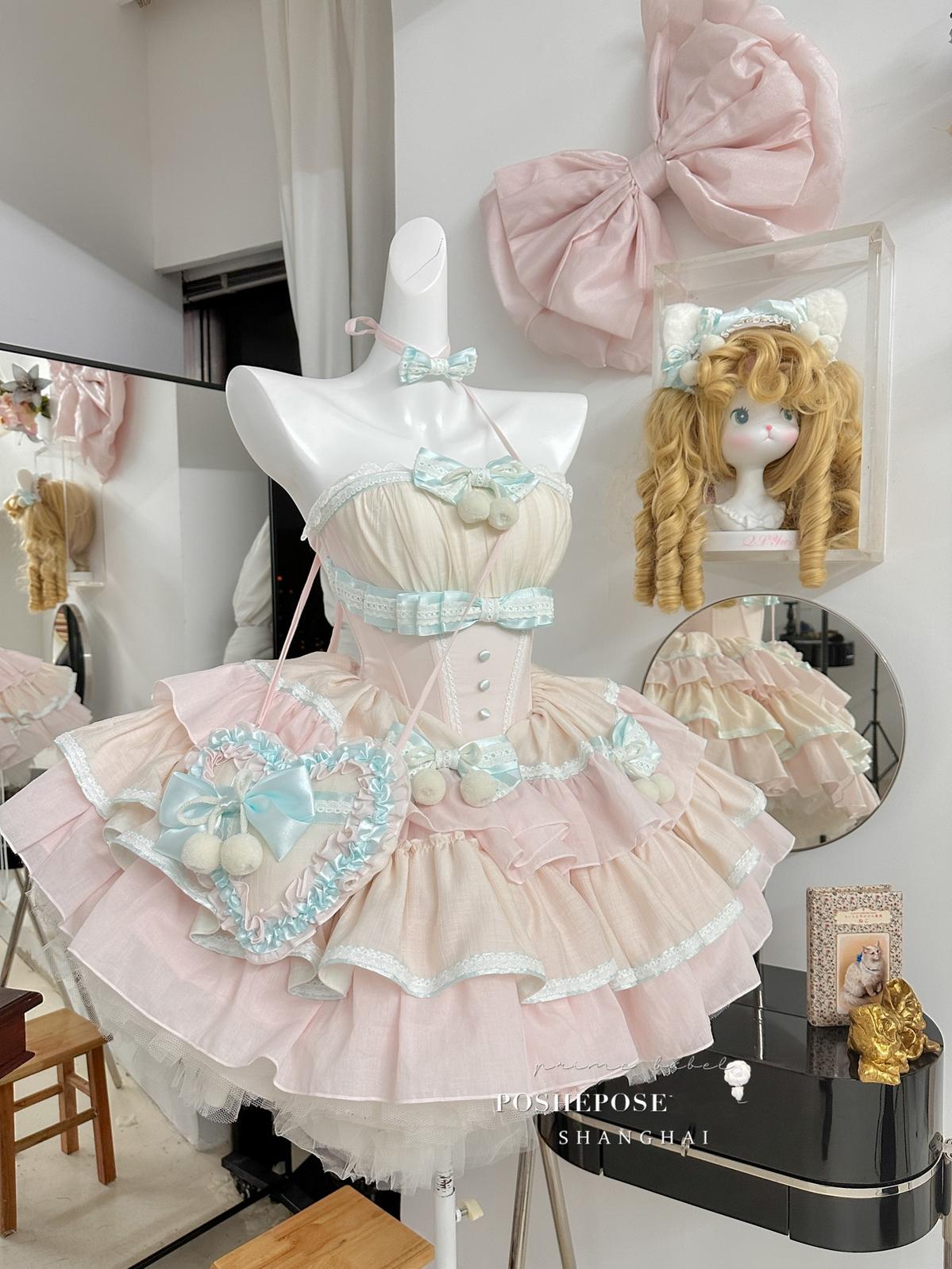 Lolita Petticoat Skirt White Multi-layer Pettipants 36394:549784