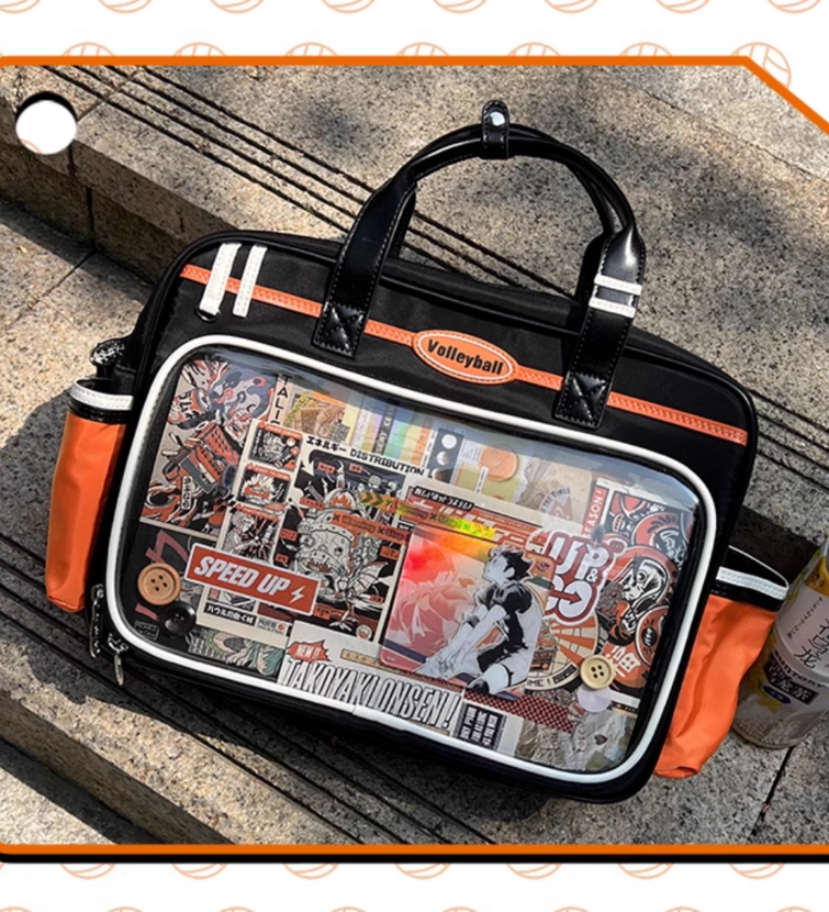 Volleyball Itabag Large Capacity Crossbody Bag 40118:677118