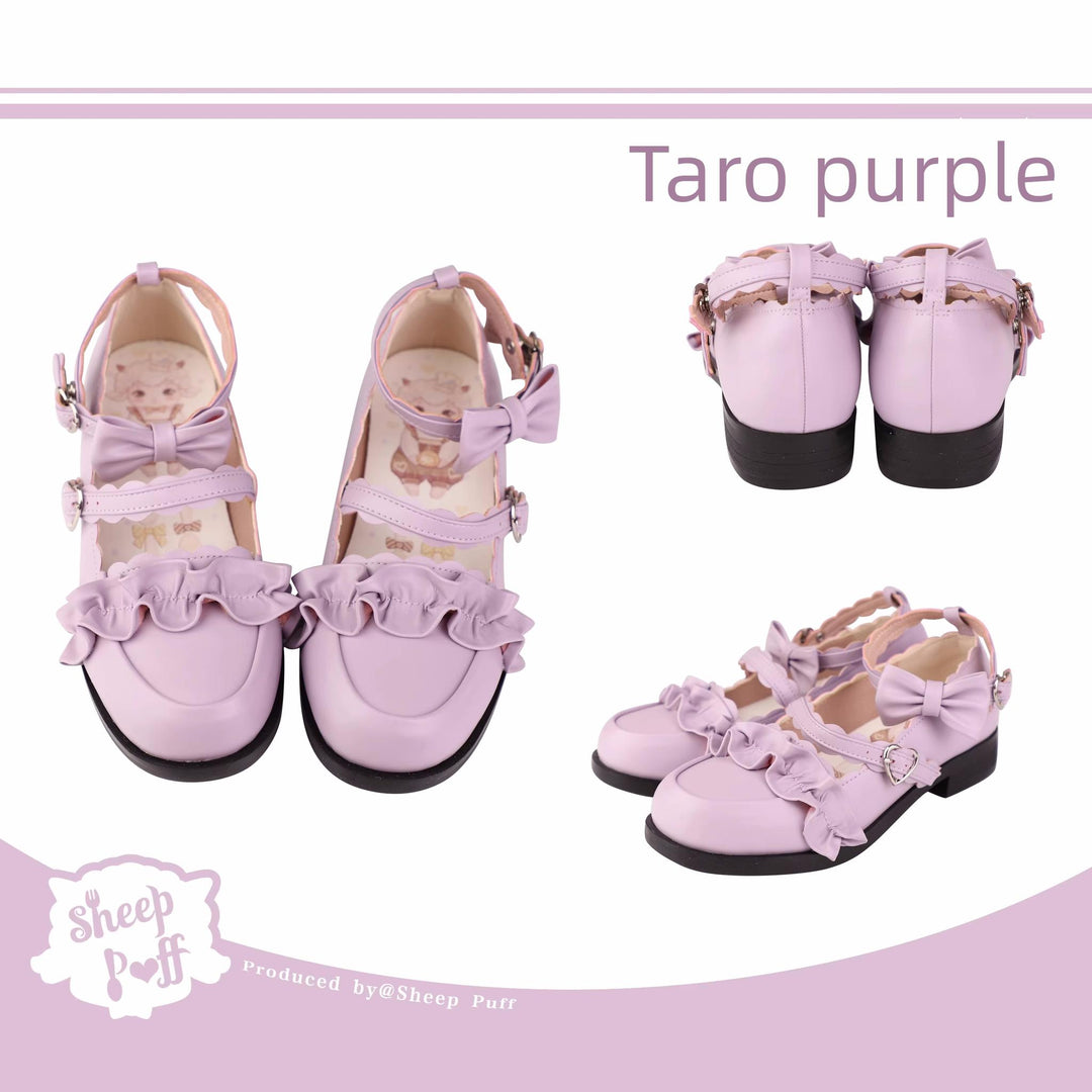 Kawaii Lolita Lace Flat Shoes 12 Colors (34 35 36 37 38 39 40 41) 22828:329442 (34 35 36 37 38 39 40 41) 22828:329442