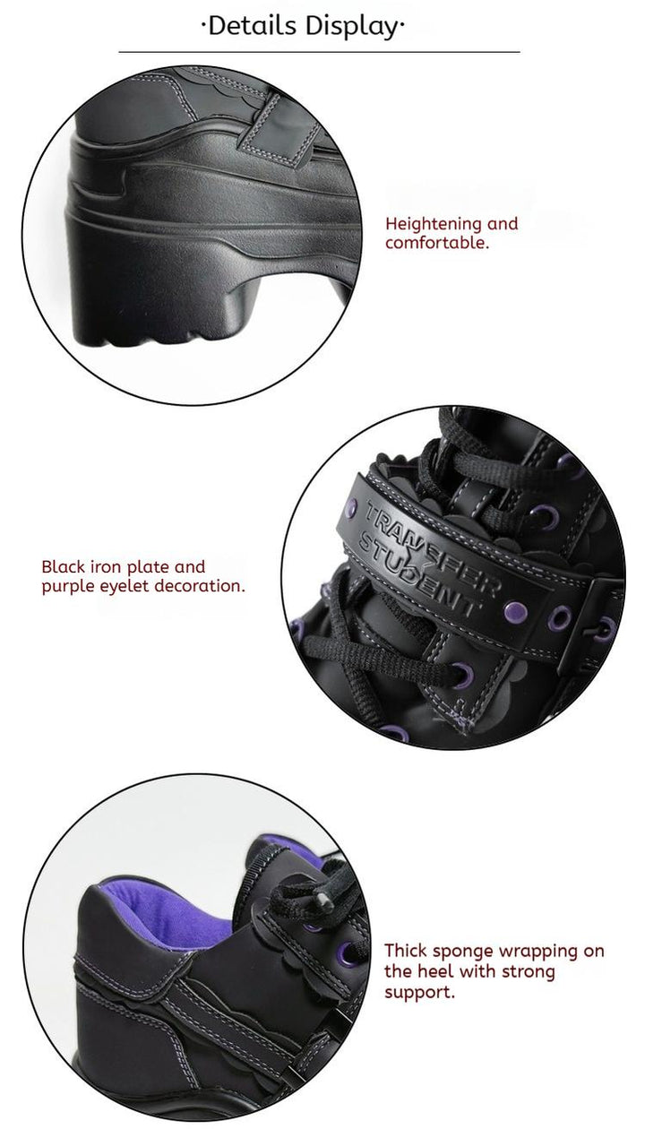 Y2K Platform Shoes, Contrast Color Design 43684:783368
