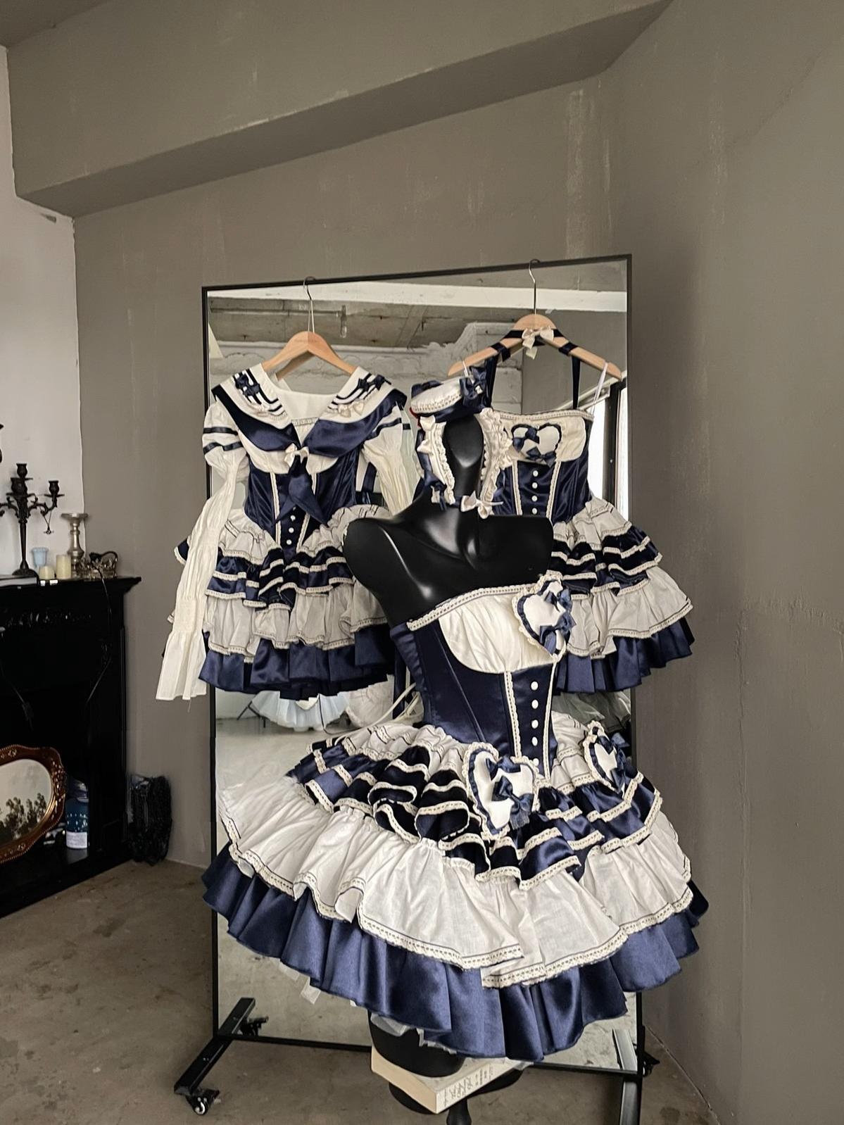 Lolita Dress Corset Dress Prom Dress 36402:549858