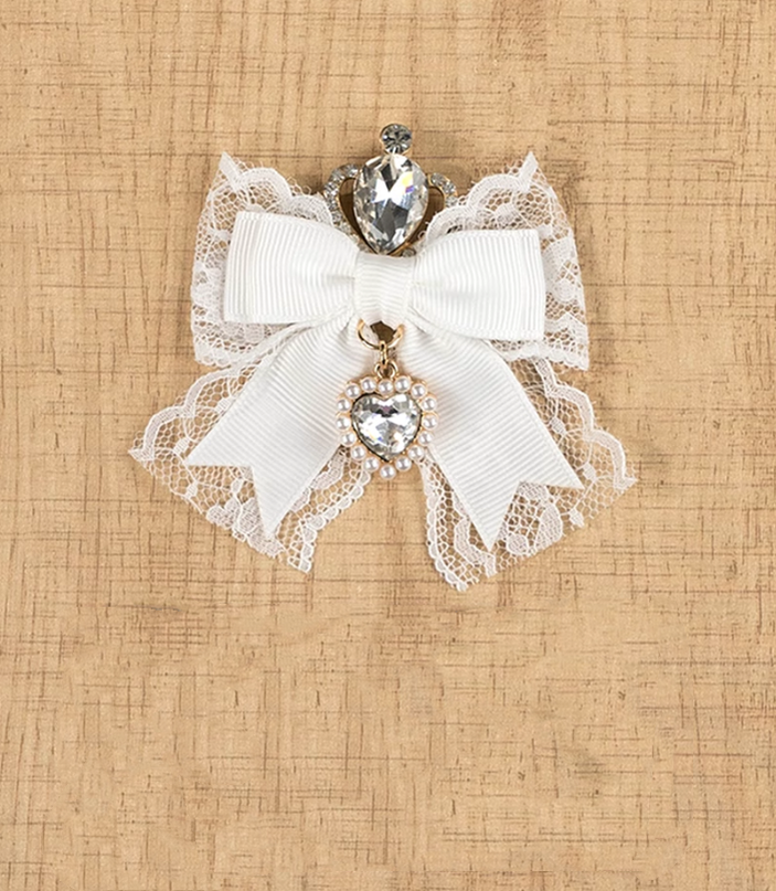 Jirai Kei Hair Clip Lolita Barrette Crown Side Clip 40896:696278