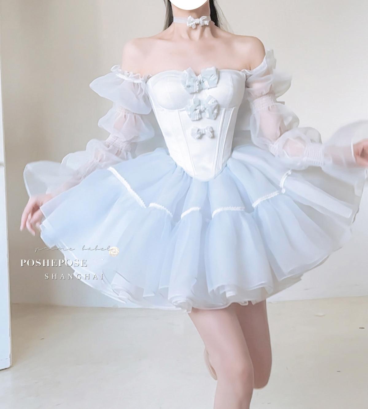 Pink Lolita Dress Corset Dress Princess Dress 36384:540904 36384:540904