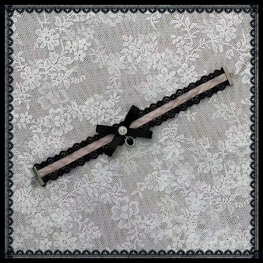 Jirai Kei Lace Sleeve Blouse, Ruffle Details (M) / L M S XL) 45194:841397