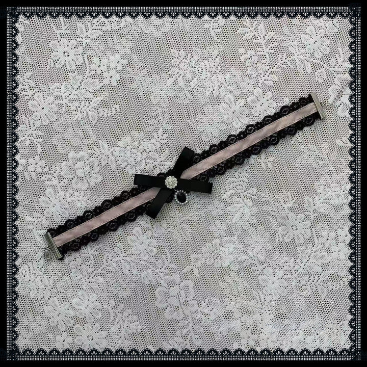 Jirai Kei Lace Sleeve Blouse, Ruffle Details (M) / L M S XL) 45194:841397