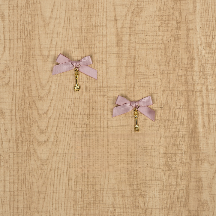 Jirai Kei Hair Clips, Rhinestone Pendant, Cutlery Pendant 44682:829995