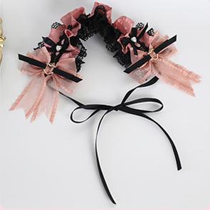 Jirai Kei Black Pink Headband Hat Hair Accessories 22532:322710 22532:322710