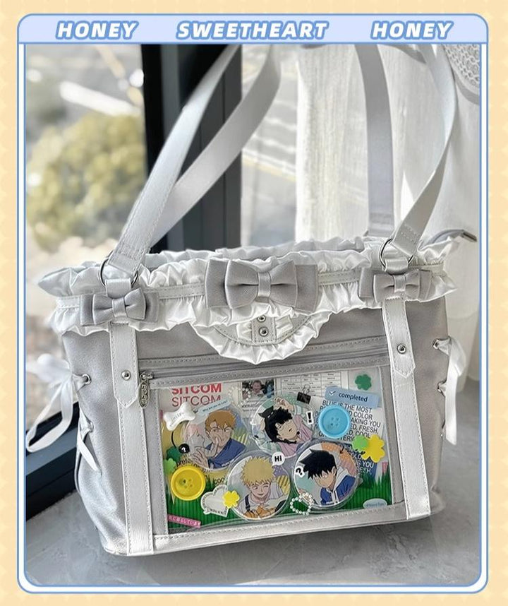 ACG Culture Satin Ita Bag Handle Bag With Removable Ribbon 43101:768428
