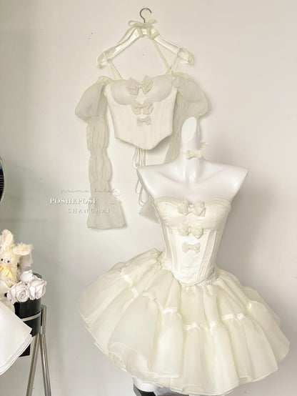 Pink Lolita Dress Corset Dress Princess Dress 36384:540894 36384:540894