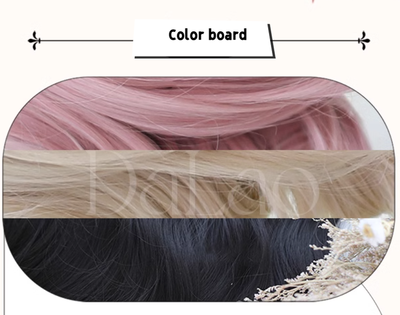 Jirai Kei Wig Lolita Wig Double Ponytails Multicolor 35610:496130 35610:496130