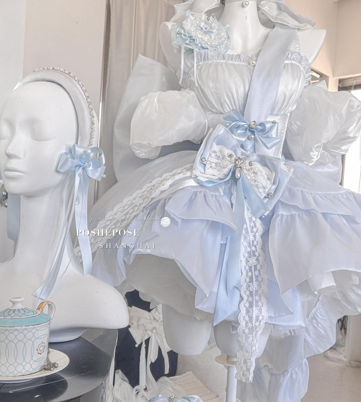 Lolita Dress Corset Dress Princess Vibe Dress Macaron Dress 36382:541810
