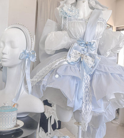 Lolita Dress Corset Dress Princess Vibe Dress Macaron Dress 36382:541810