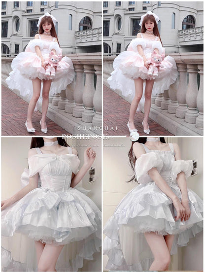 Lolita Dress Corset Dress Princess Vibe Dress Macaron Dress 36382:541694