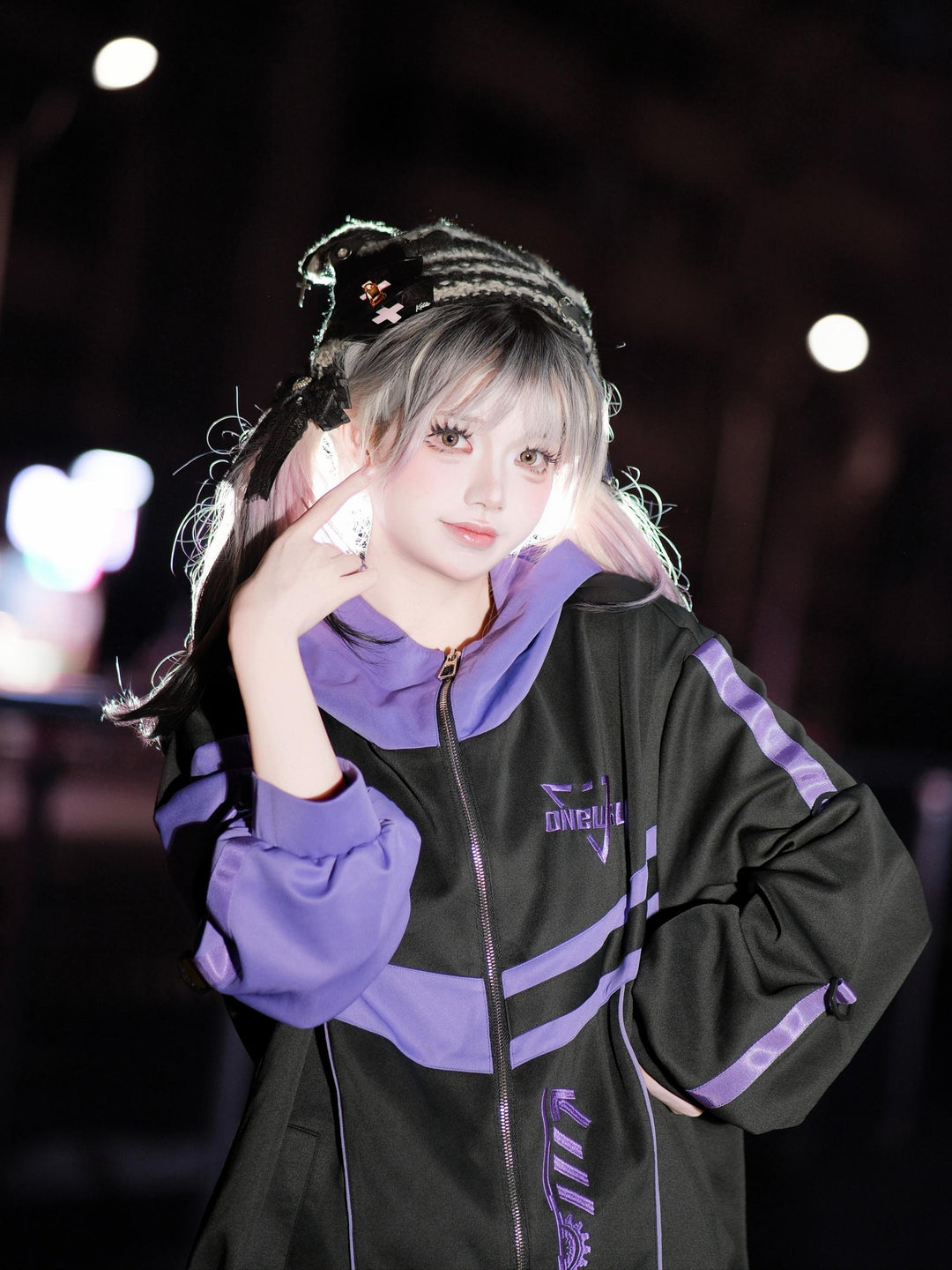 Plus Size Tenshi Kaiwai Outfit, Jacket and Shorts 44120:796983