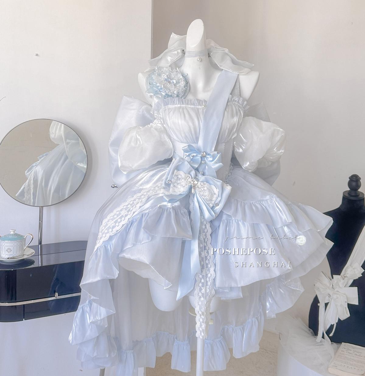 Lolita Dress Corset Dress Princess Vibe Dress Macaron Dress 36382:541870