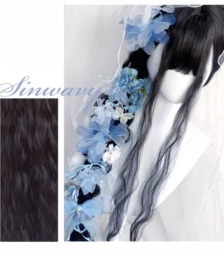 Lolita Wig Extra Long Curly Wig 100CM Multi-color 39342:627670