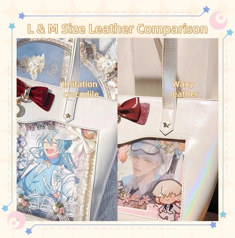 Kawaii Ita Bag Large Capacity Star Moon Shoulder Bag 40128:655464