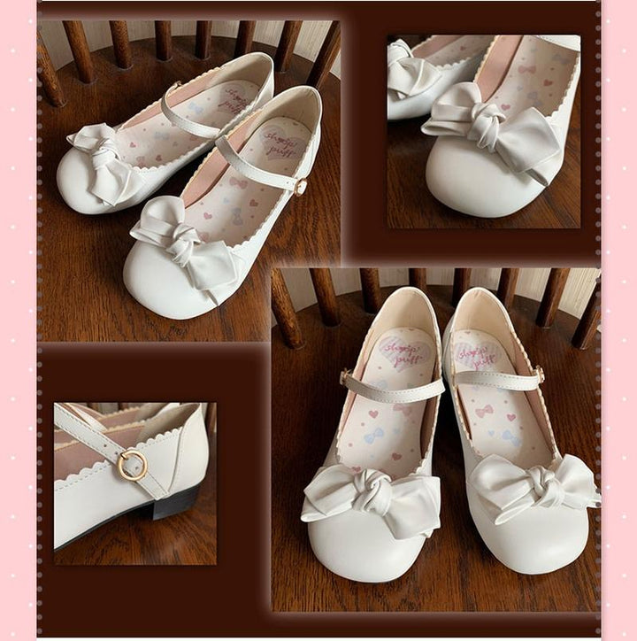 Kawaii Fashion Lolita Round-Toe Mary Jane Shoes Multicolor 22832:327384