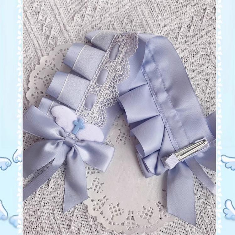 Jirai Kei Hairband Subculture Handmade Lace Hairband 35438:493324 35438:493324