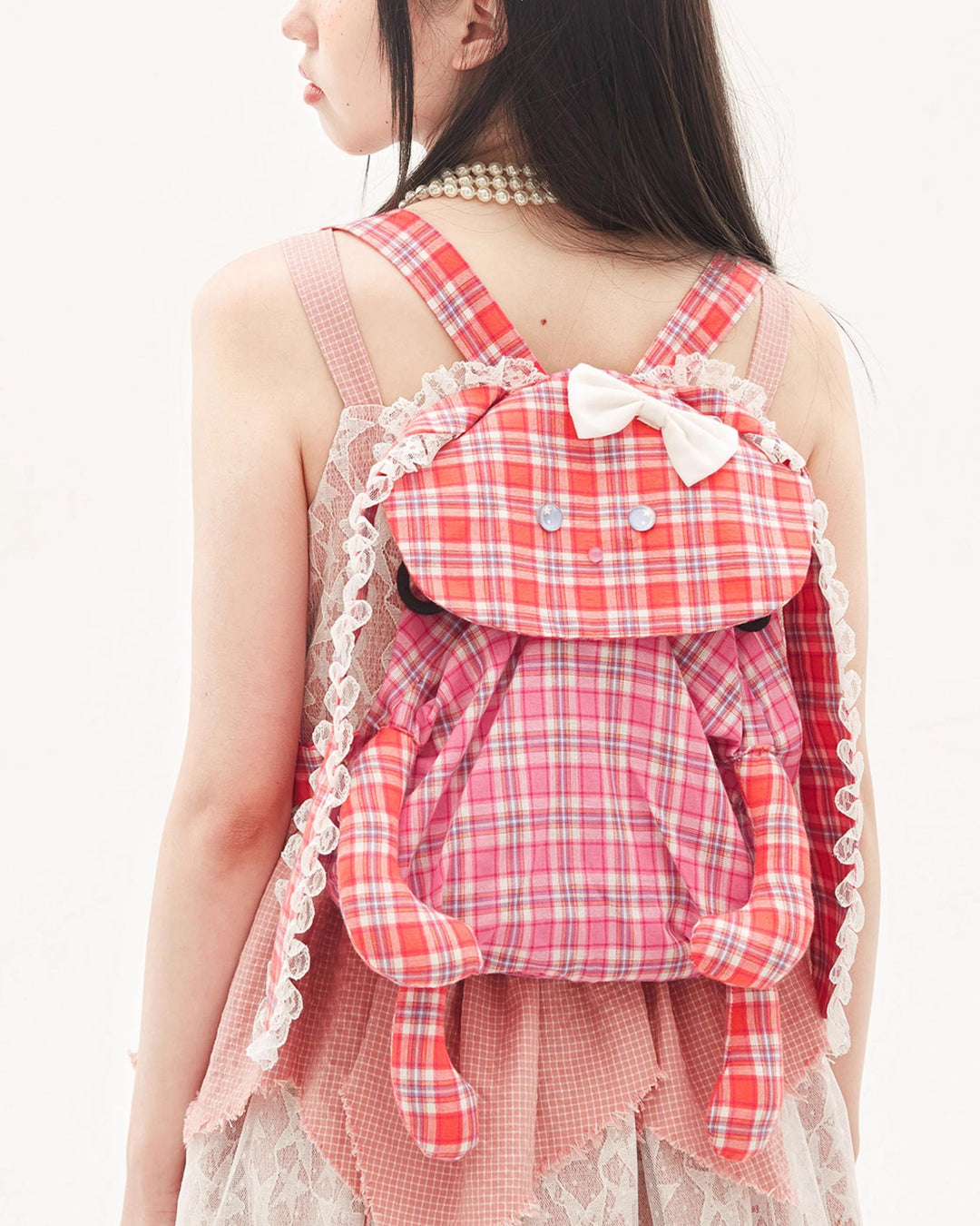 Kawaii Backpack Bag With Playful Rabbit Unique Bag 36164:543302 36164:543302