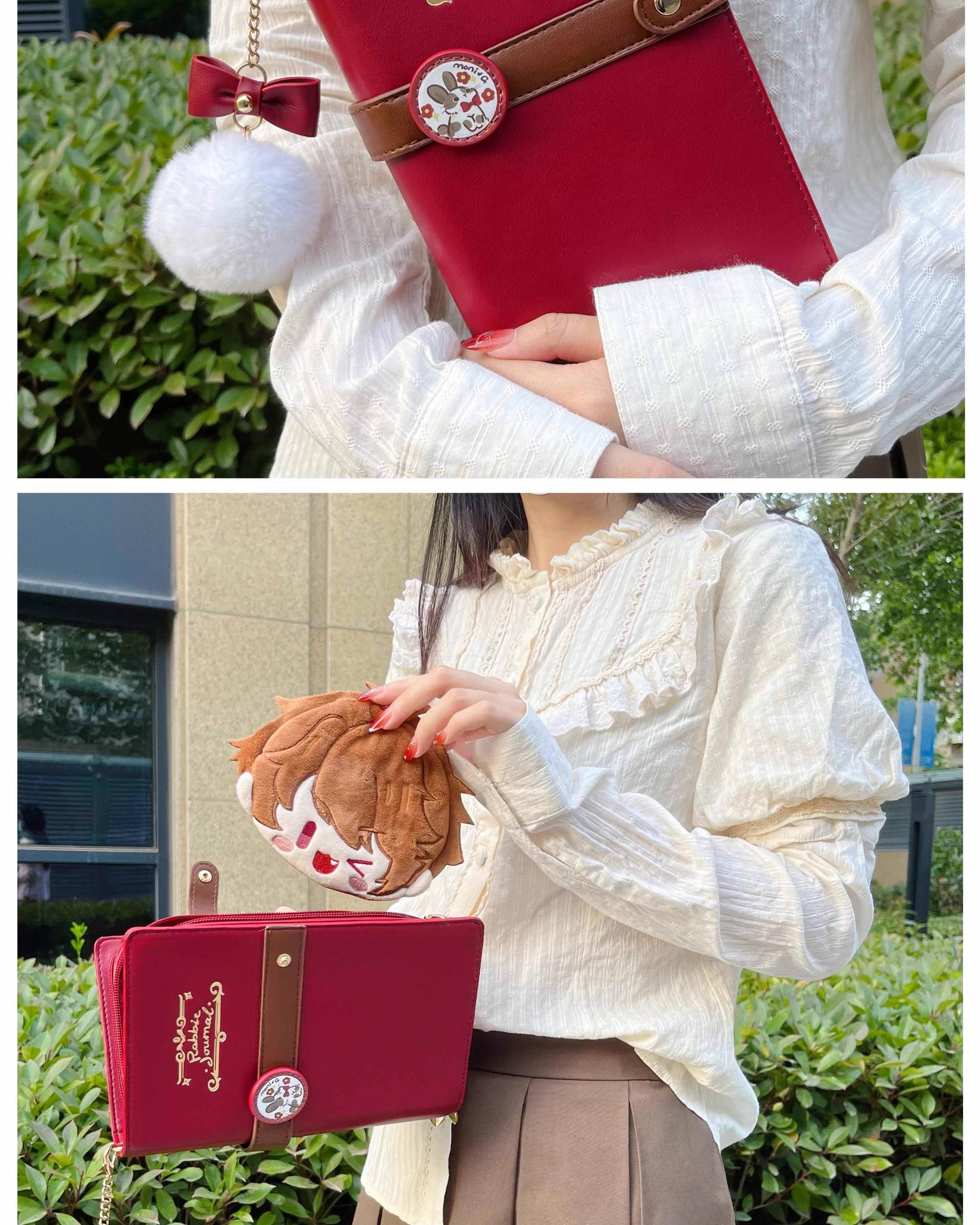 Kawaii Itabag Diary Card Bag Small Capacity Crossbody Bag – Honey