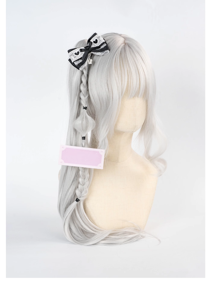 Jirai Kei Hair Clip Ryousangata Barrette Lolita Bow Headpiece 41588:704188