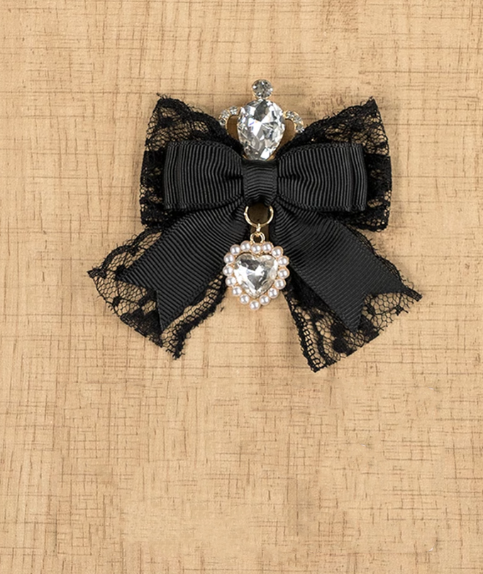 Jirai Kei Hair Clip Lolita Barrette Crown Side Clip 40896:696272